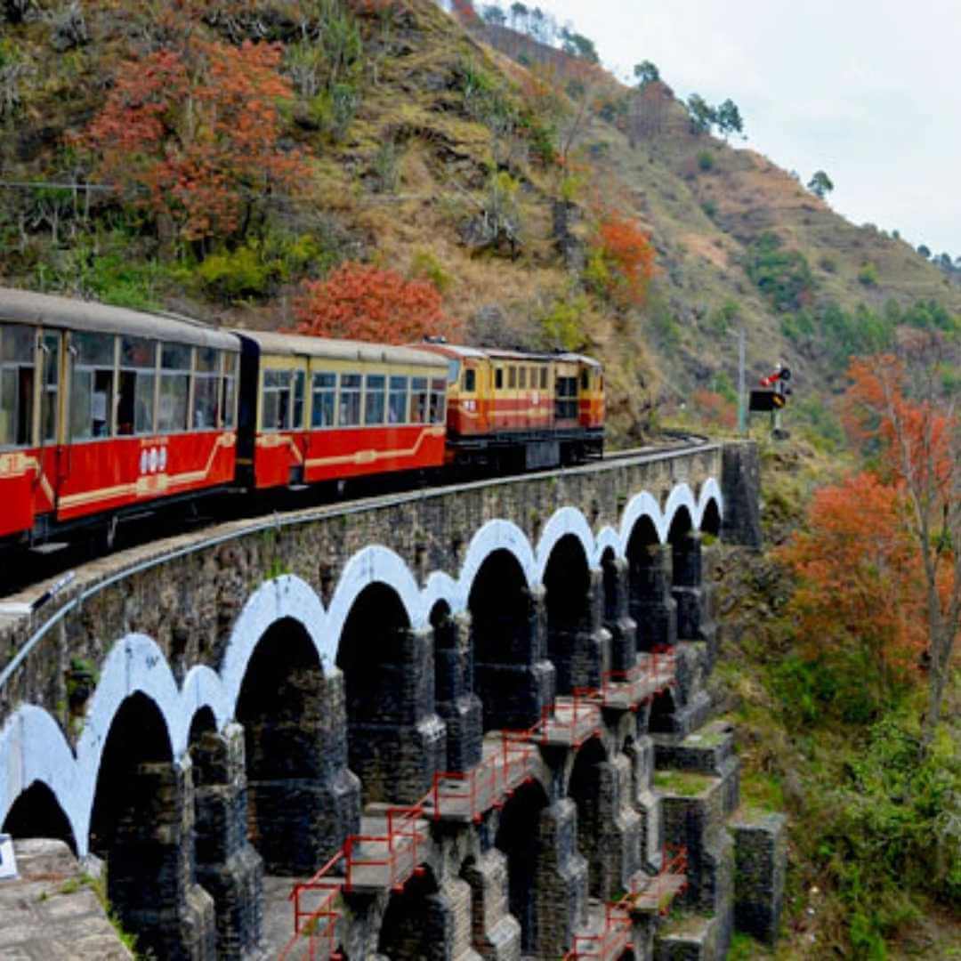 Le train de la reine himalayenne