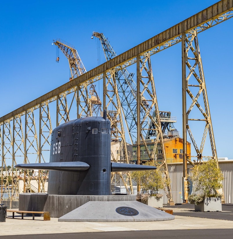 Submarine bunker