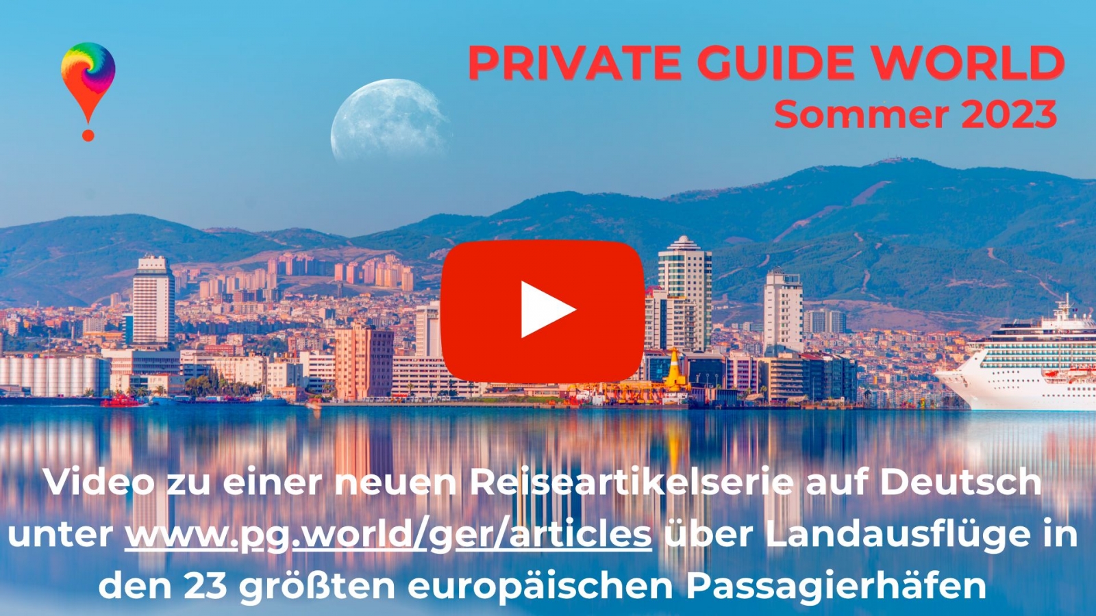 Video auf unserem YouTube-Kanal @PrivateGuideWorld :: Landausflüge in 23 Passagierhäfen Europas unter www.pg.world