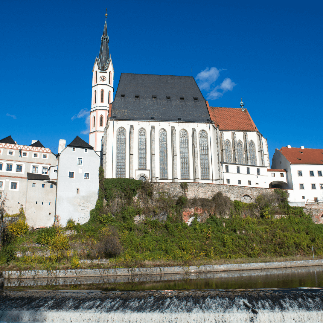St. Veits-Kirche, Cesky Krumlov, Tschechische Republik