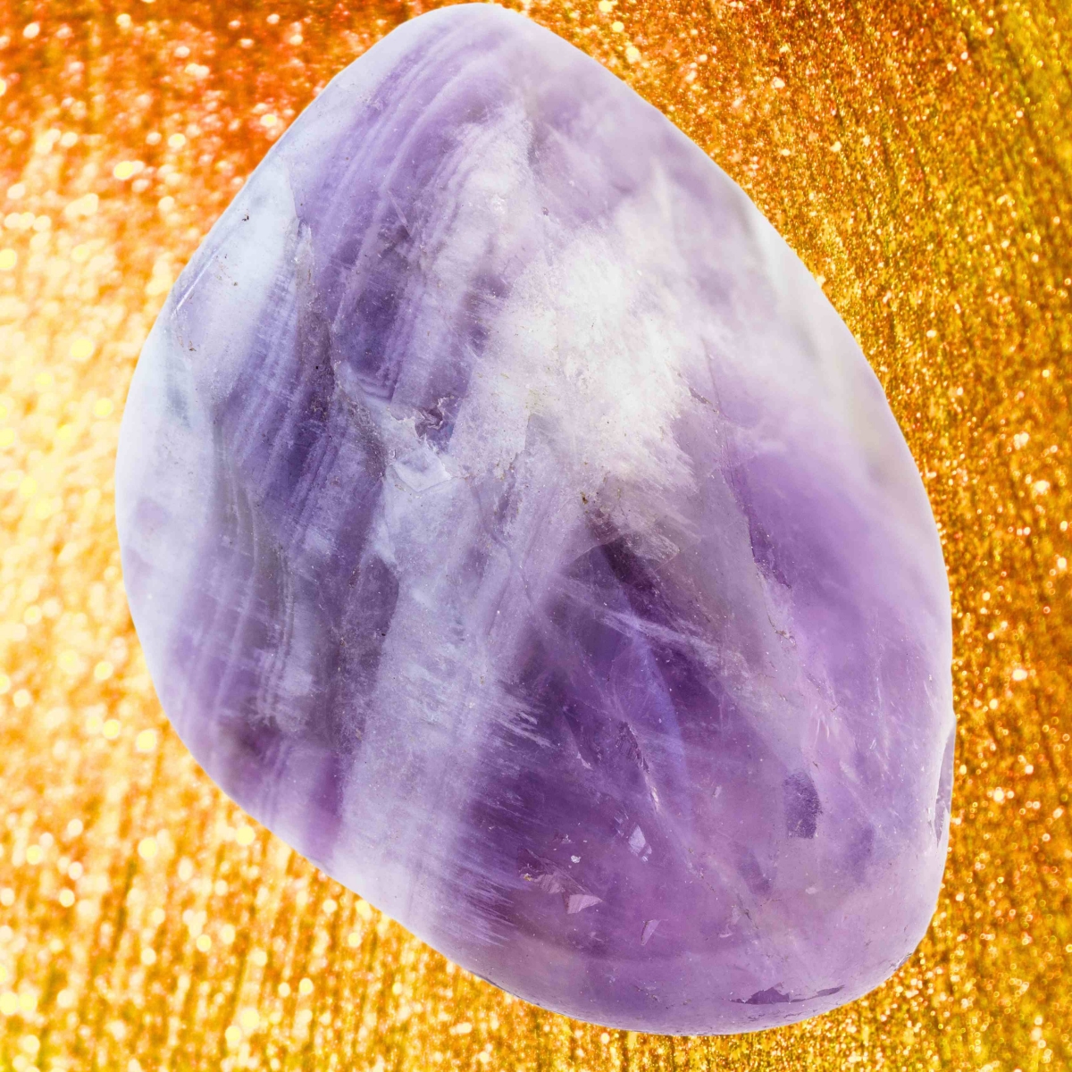 Tumbled Amethyst Gem