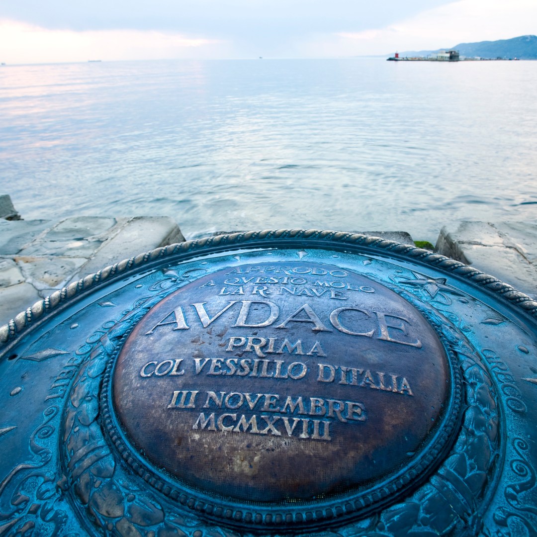 Molo Audace, also known as the Audace Pier, is a historic pier in Trieste