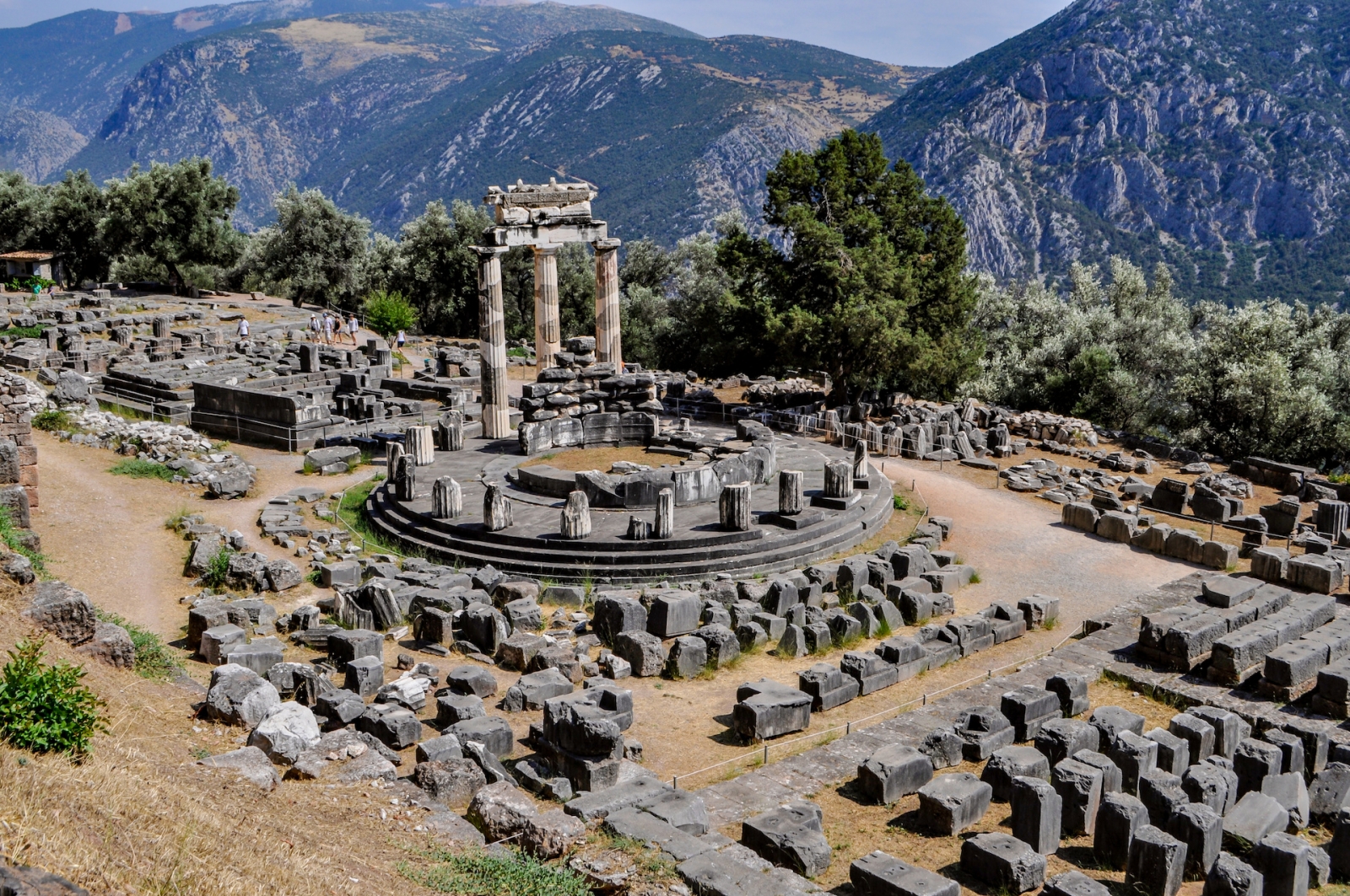 vistas de Grecia continental