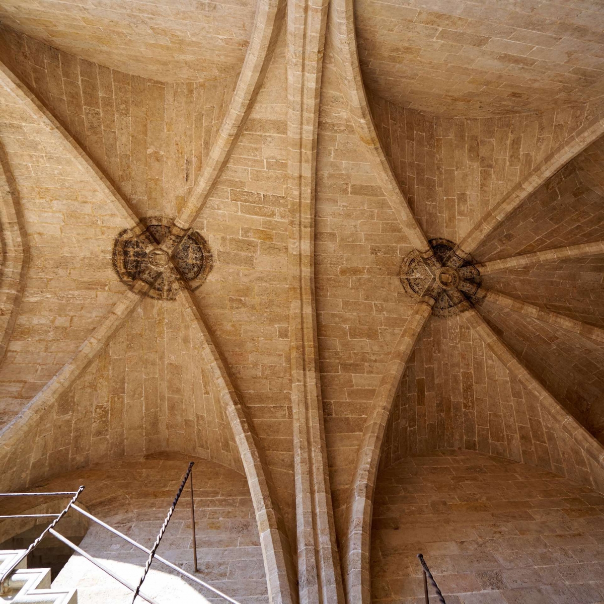 Dôme des tours Serranos, Valence, Espagne
