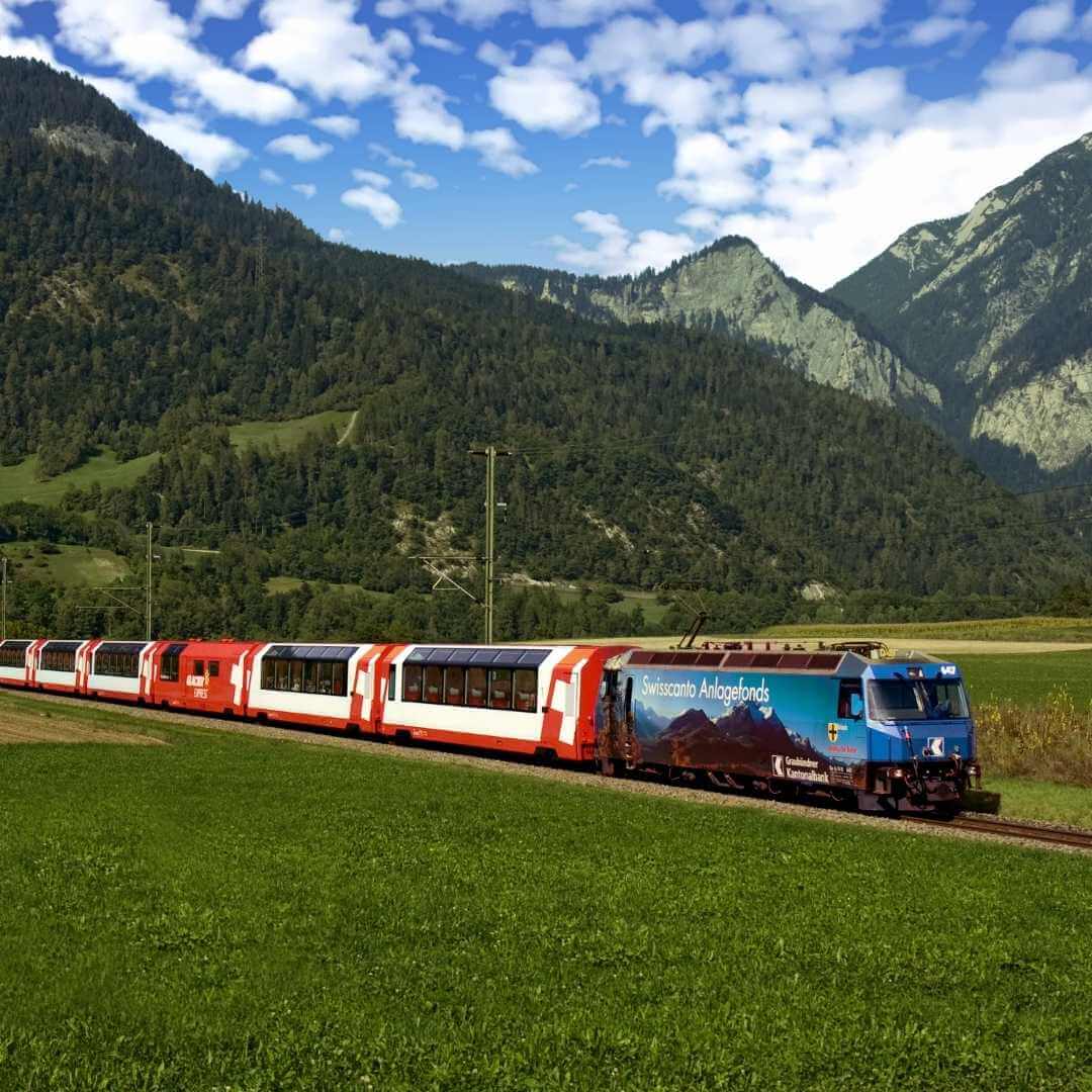 Glaciar Express en Suiza