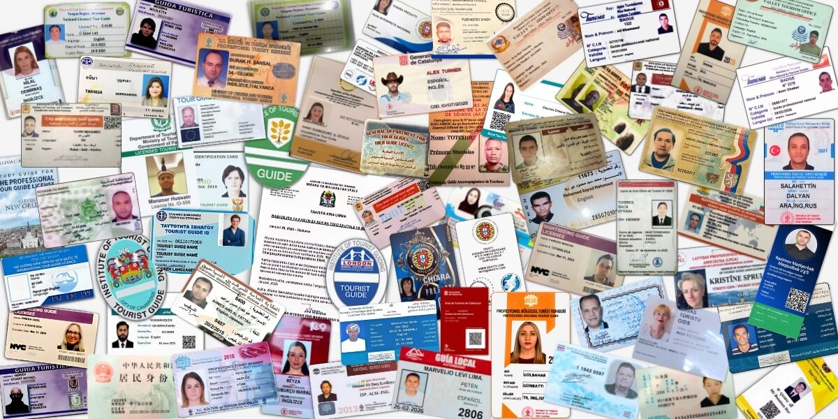 Les documents officiels des guides touristiques pourraient être téléchargés dans une section spéciale de leur profil.