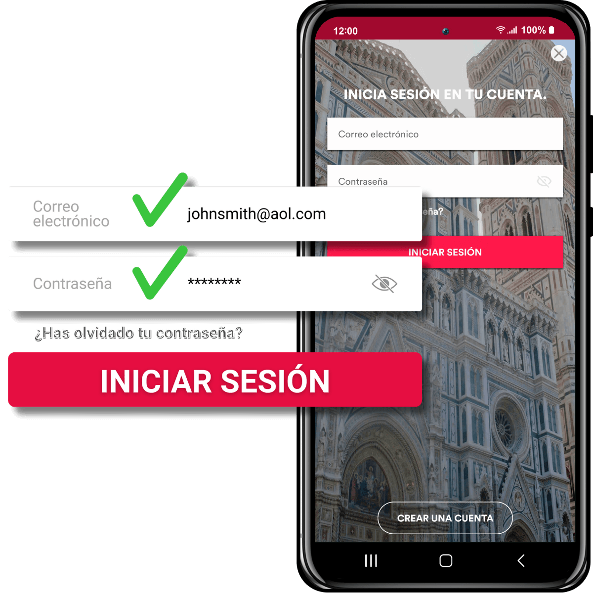 Inicia sesión en tu cuenta de turista en www.pg.world/spa